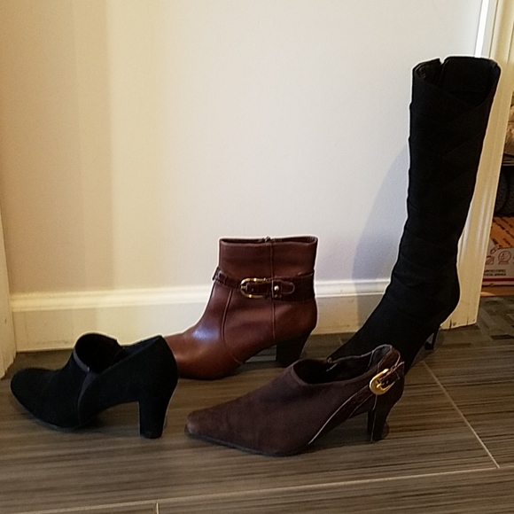 Adrienne Vittadini Shoes - 🎄🖤👢Four pairs of boots EUC